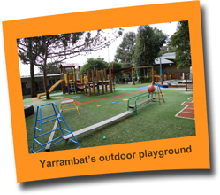 Yarrambat outdoor playground